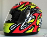 Arai RX7-RR lV Motorcycle Helmet replica Edwards yellow 001.jpg